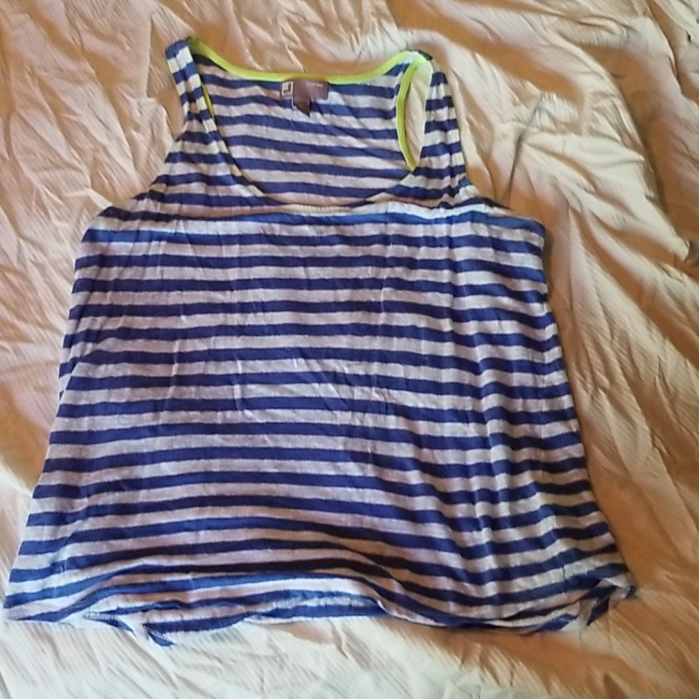 Linen racerback tank